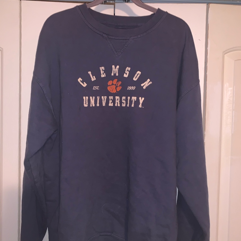 💕MUST GO Vintage Clemson Uni CHAMPS Crewneck